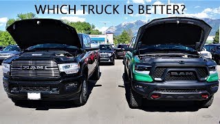 2019 Ram 1500 Vs 2019 Ram 25003500 Which Ram Should You Buy?