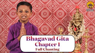Bhagavad Gita Chapter 1 | Full Chanting | Ishaan Pai | Bhagavad Gita Yajna