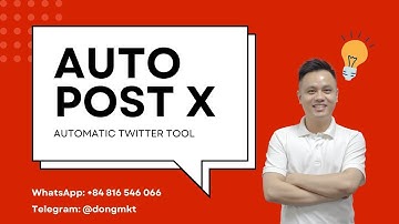 How To Auto Post Twitter ｜ Tool Post On Multiple Pictures, Video, Photo