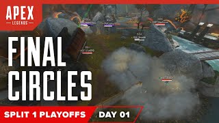 Final Circles Day 1 GROUPS | ALGS Year 3 Split 1 Playoffs ft. TSM, XSET, JLE | Apex Legends