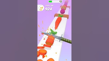 Perfect slices 3D gameplay। #shorts #trendinggame #trending #gaming #slice #slicescutting #game #bg