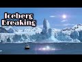 Ice breaking the arctic