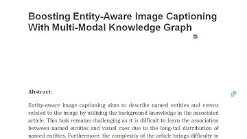 Boosting Entity Aware Image Captioning With Multi Modal Knowledge Graph