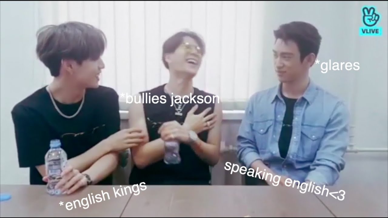 got7 speaking english for 10 minutes compliation