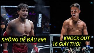 QUÁ CĂNG: Johan Gazhali TỰ TIN KNOCK OUT Duy Nhất trong 16s l QUYẾT TÂM của Duy Nhất tại One 167