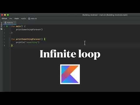 Kotlin Tutorial: Infinite Loops - YouTube
