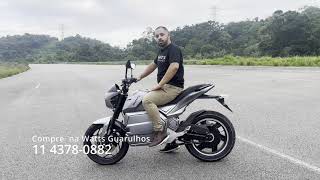 Tudo que você precisa saber da moto eletrica Watts W160S - Fuguete !! Robozão !!