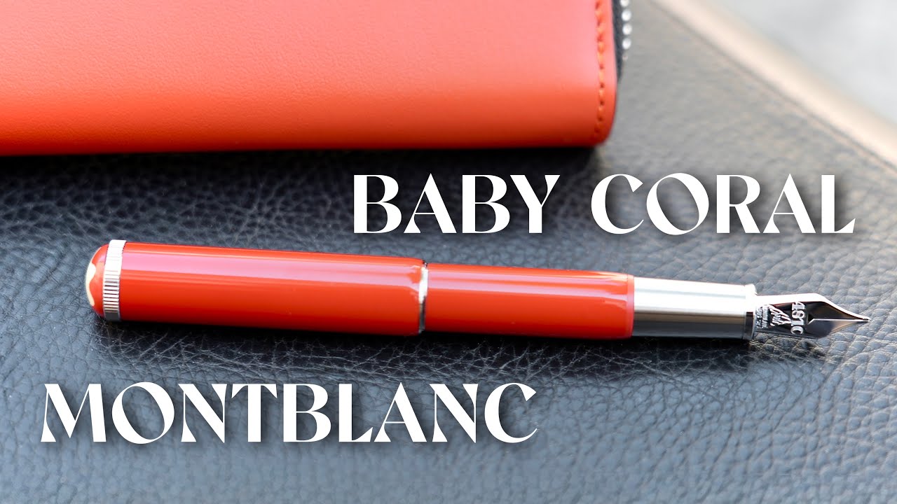 The NEW Montblanc Heritage Baby in CORAL is here!