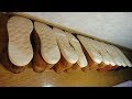 レッドウイングのソール肉盛り補修の工程の一部を動画にしました。