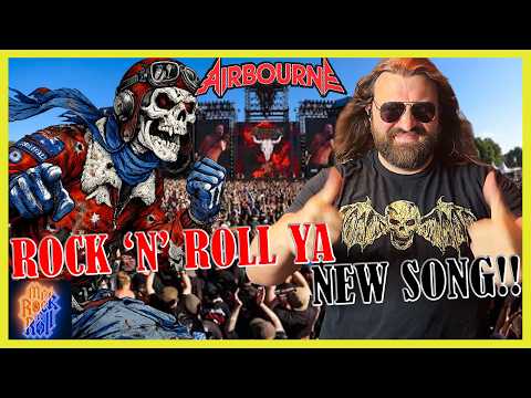 Aussie Mt Rushmore!! | AIRBOURNE - Rock 'N' Roll Ya | REACTION