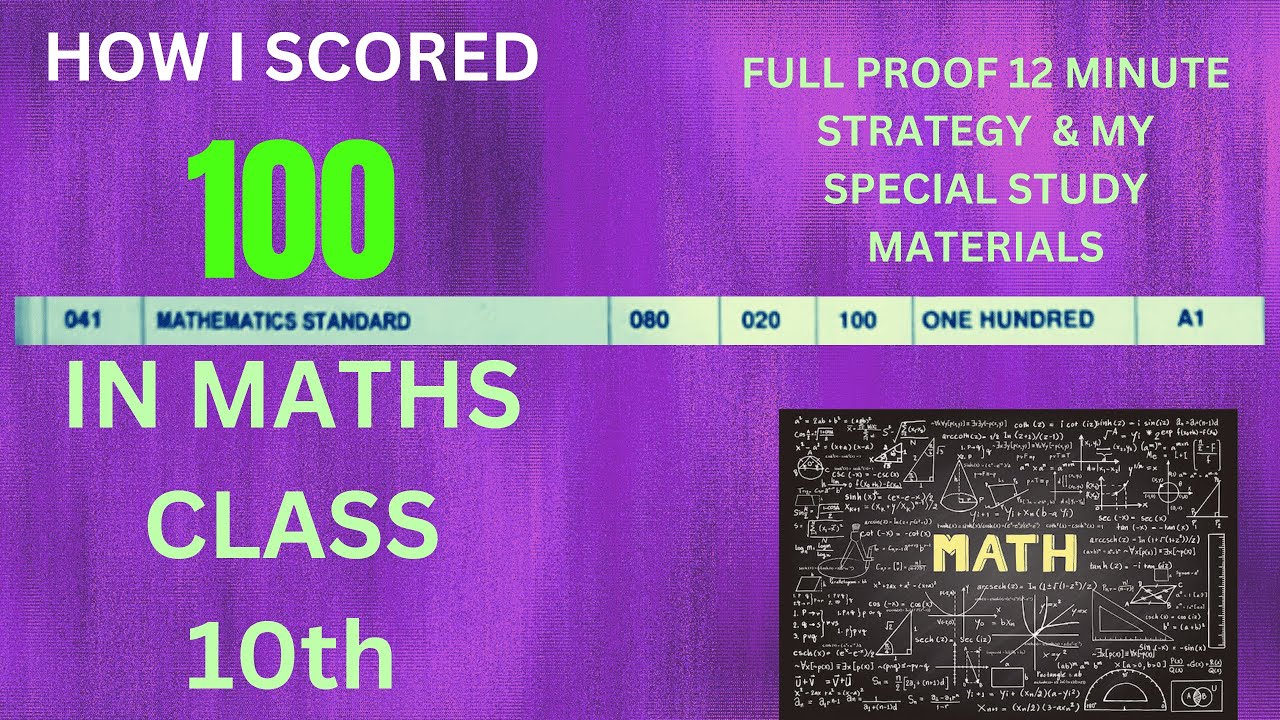 HOW To SCORE 100 IN MATHS CLASS 10 BOARD FULL STRATEGY BY IIT TOPPER how-to-score-100-in-maths-class-10-board-full-strategy-by-iit-topper