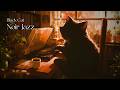 ☕ 𝑩𝒍𝒂𝒄𝒌 𝑪𝒂𝒕 𝑵𝒐𝒊𝒓 𝑱𝒂𝒛𝒛 🎷 Relaxing Background Music for Study, Work &amp; Reading