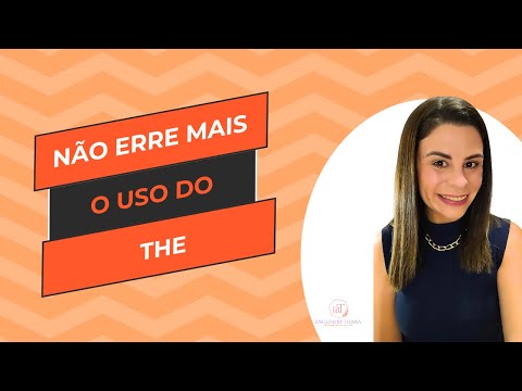 Use corretamente o artigo THE em inglês