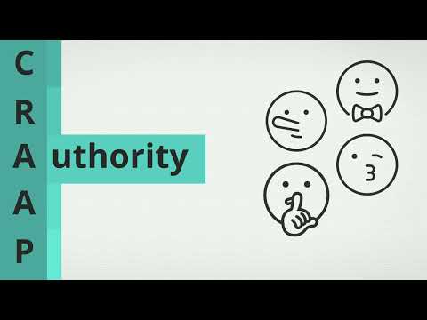 Video: Ano ang authority Craap?