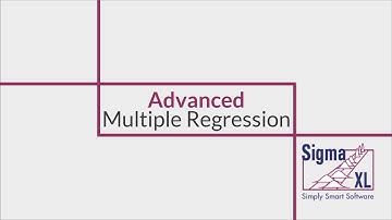 Advanced Multiple Regression