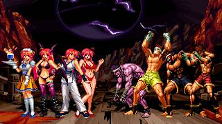 [KOF Mugen] Kung Fu Girl Team vs Joe Higashi Team screenshot 1