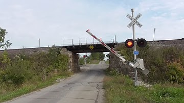 Ohio Indiana State Line Rd. Railroad Crossing - Hicksville, OH - 9/17/23