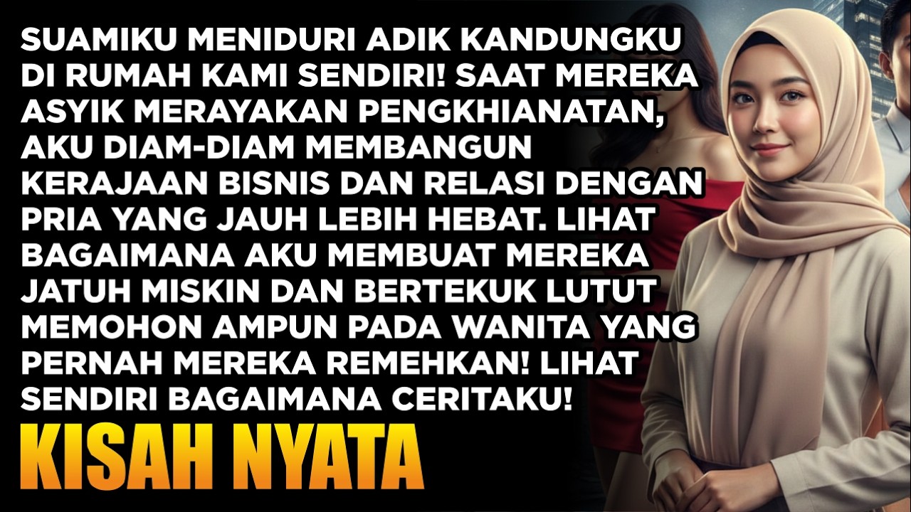 AKU GEMETAR! SAAT MENYAKSIKAN SUAMI & ADIK KANDUNGKU SENDIRI BERDUAAN DI DALAM KAMAR