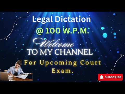 Legal Dictation Mastery: