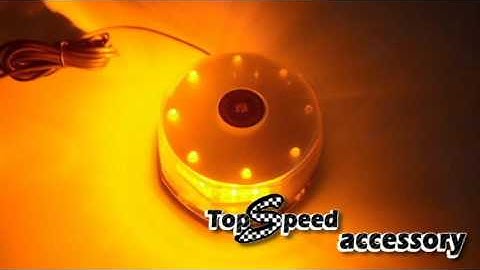 Recovery LightBar Flashing Beacon Light Bar 32 LED Strobe Amber Light K32-2