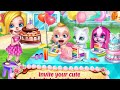 BARBIE DOLL GAMES 🎂BIRTHDAYS SERVE CAKES  AND FLOWER GAMES🎂 BARBIE CAKE MAKING GAMES