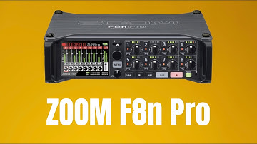 ZOOM F8n Pro Multitrack Field Recorder