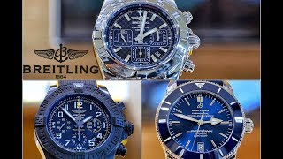 Швейцарские часы Breitling. Avenger, Superocean и Chronomat