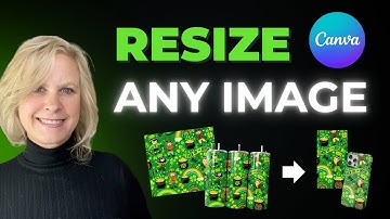 Resize Tumbler Wraps & Designs FAST with this easy Canva tutorial!