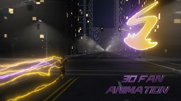 XS City Animation Test- CW The Flash Inspired  C4D Animation