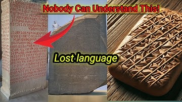 Lost Languages of the Past – Ancient Scripts That No One Can Read Anymore! #Archaeology #sabittv