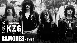 RAMONES (1994) - Arquivo KZG - entrevistados por Gastão Moreira