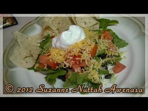 Quick And Easy Black Bean Taco Salad