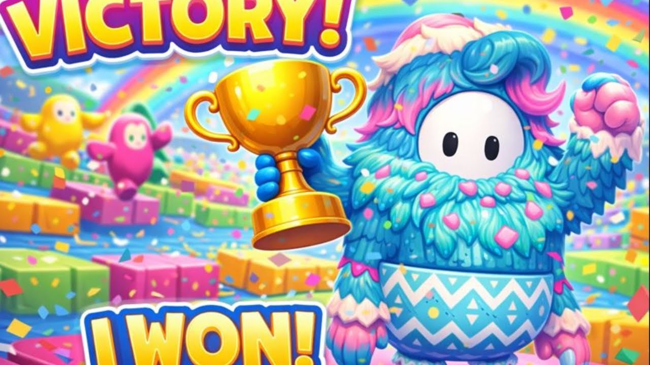 Played Fall Guys after so many years..... STILL WON 🏆😁🤣