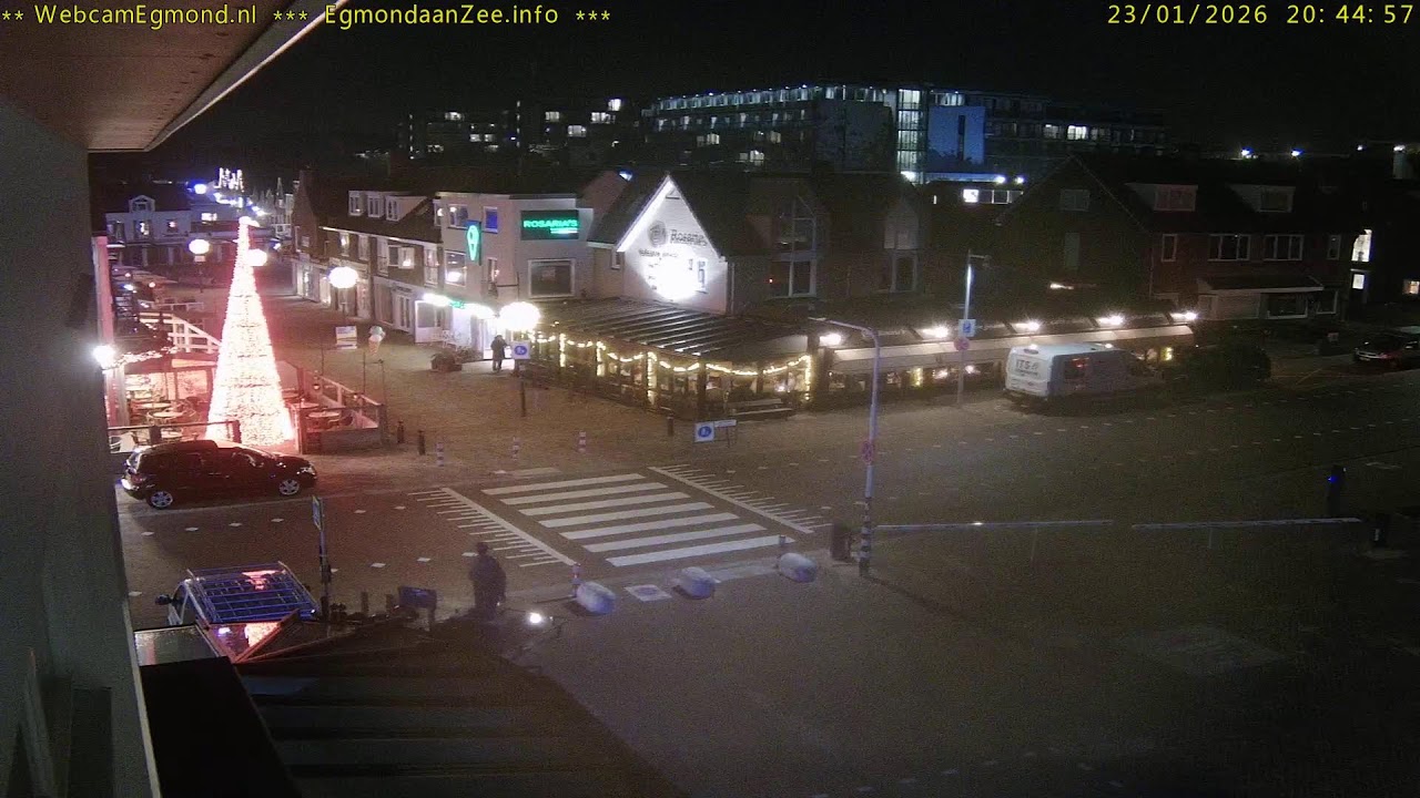 🔴 Egmond aan Zee Live Webcam 🌊 | Strand, Zee & Dorpscentrum