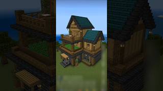 Part 16 Modern Survival Base In Minecraft Tutorial Timelapse #minecraft #shorts #viral #asmr