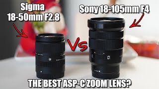 Sigma 18-50mm f2.8 vs Sony 18-105mm f4 | What is the BEST sub £500 APS-C Zoom Lens