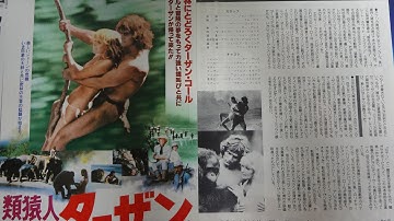 類猿人ターザン 1981映画チラシ ジョン・デレク