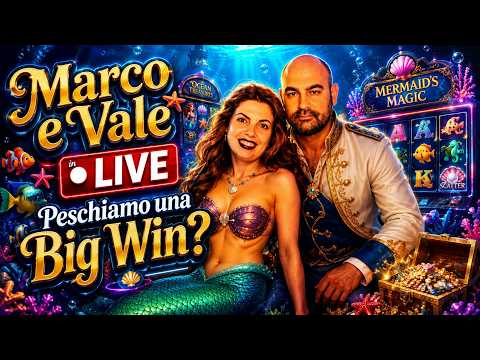 LIVE : LIVE DOMENICALE con MARCO e VALE sulle SLOT ONLINE  - solo su SITI ADM