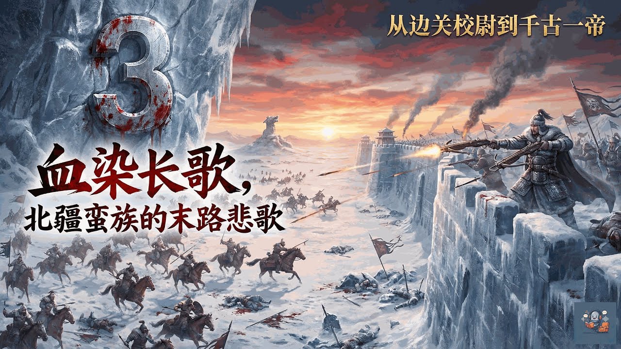 蛮族南下侵略，高远率孤军深入大漠，围城必救、围点打援，看他如何封狼居胥！从边关校尉到千古一帝 第3大章 血染长歌，北疆蛮族的末路悲歌 