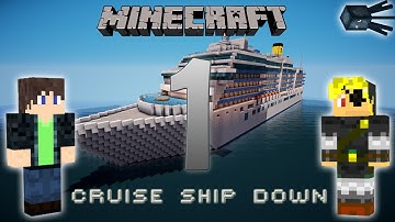 Multiplayer Adventure Map - Cruise Ship Down - Part 1
