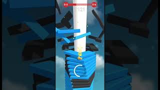 UID-SB01: 100% Speedrun! Smashing Stacks in 3 Seconds 🏃‍♂️💨 #speedrun #stackball