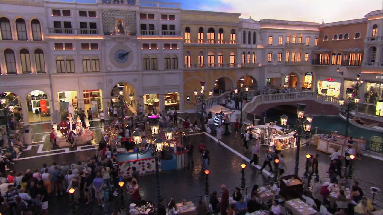 The Grand Canal Shoppes at The Vegas' onestop shop for all