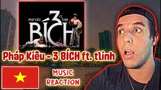 Australian Reacts to Vietnamese Rap – Pháp Kiều “3 BÍCH” ft. tlinh 🇻🇳