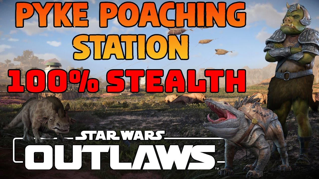 🚀Sabotage Quest Secrets: Staying Invisible at Pyke Poaching Station! | Star Wars Outlaws