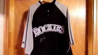 Ubaldo Jimenez Rockies Signed Game-Used Jacket Review