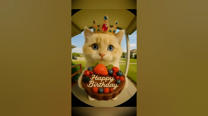 Video 9503241: kitten cutecat, kitten chocolate, kitten eating, pets animals