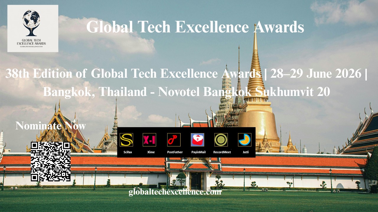 38th Edition of Global Tech Excellence Awards | 28–29 June 2026 |#worldresearchawards