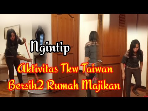 Ngintip ⁉️ Tkw Taiwan Bersihkan Rumah Majikan Yang Terakhir Kali nya Sebelum Pulang Indonesia