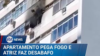Apartamento Da Atriz Maíra Charken Pega Fogo Em Ipanema 310325