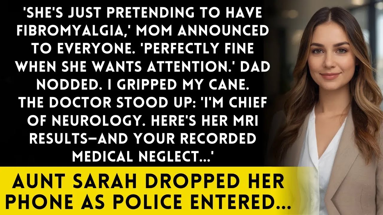 Family Said 'Stop Faking Your Pain' At Reunion   Chief Of Neurology Was Sitting Behind Them